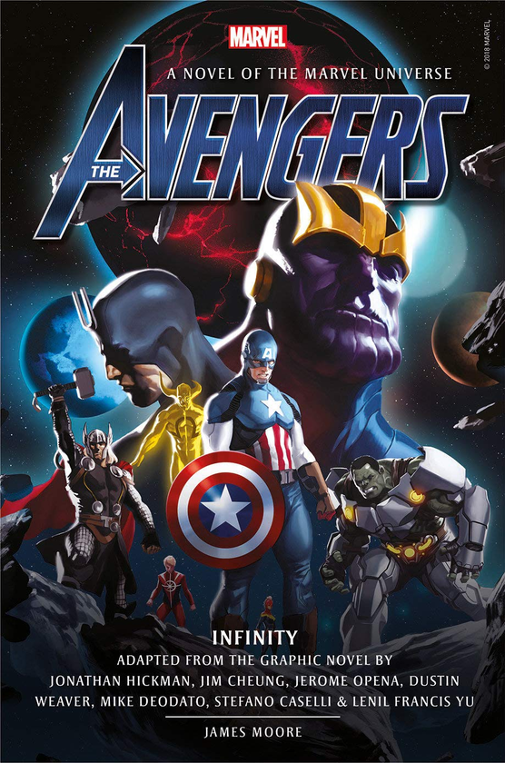 Бумажная книга «Avengers: Infinity Prose Novel», автор Джеймс А. Мур - фото №1