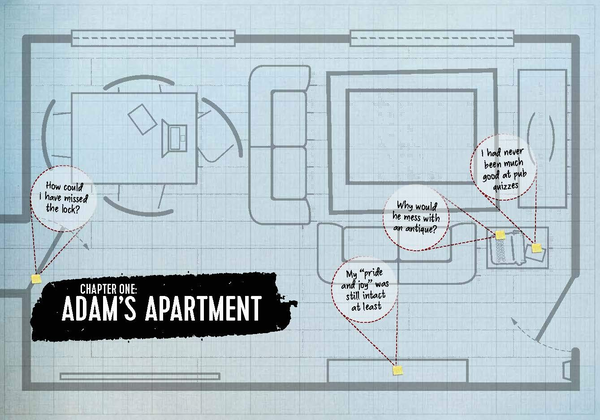 Паперова книга «Escape Room Puzzles: Solve the puzzles to break out from ten fiendish rooms», автор Джеймс Хамер-Мортон - фото №1