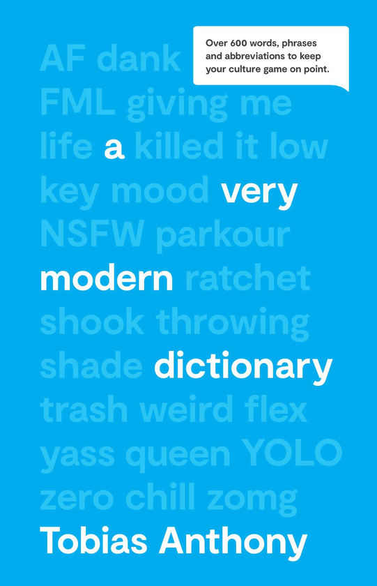 Паперова книга «A Very Modern Dictionary», автор Тобіас Ентоні - фото №1