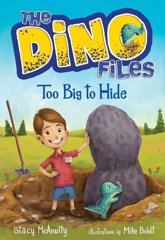 Бумажная книга «The Dino Files Book 2. Too Big to Hide», автор Стейси Макантути - фото №1