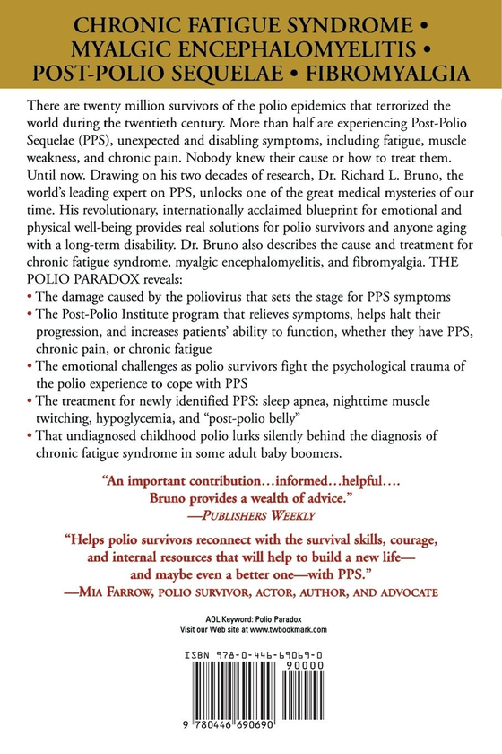 Паперова книга «The Polio Paradox. What You Need to Know», автор Річард Л. Бруно - фото №1