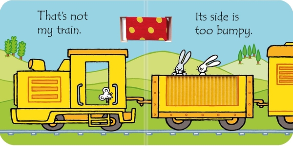 Паперова книга «That's Not My Train Buggy Book», автор Фіона Вотт - фото №1