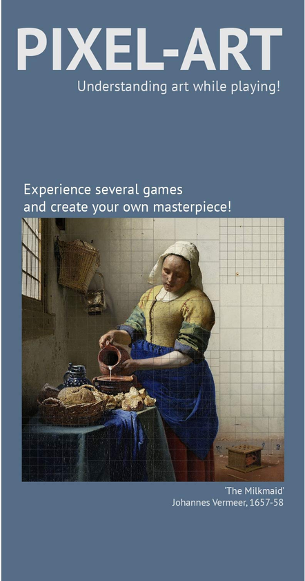 Бумажная книга «Pixel-Art Game. The Milkmaid» - фото №1