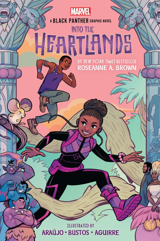 Бумажная книга «Shuri and T'Challa. Into the Heartlands (A Black Panther graphic novel)», автор Розанна А. Браун - фото №1