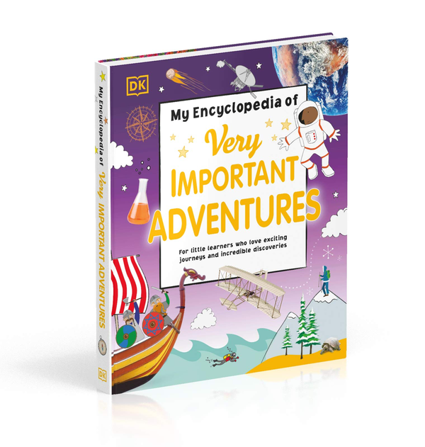 Паперова книга «My Encyclopedia of Very Important Adventures» - фото №1