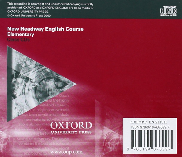 [object Object] «New Headway. Elementary. Class Audio CDs (2)», авторов Лиз Соарс, Джон Соарс - фото №2 - миниатюра