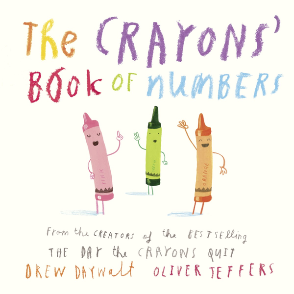 Бумажная книга «The Crayons' Book of Numbers», автор Дрю Дейволт - фото №1