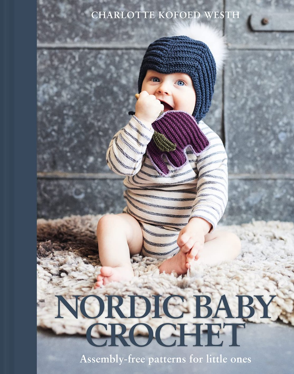 Паперова книга «Nordic Baby Crochet», автор Шарлотта Кофоед Вест - фото №1