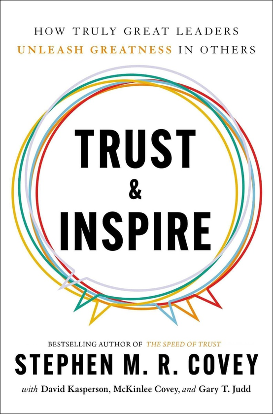 Паперова книга «Trust & Inspire», автор Стівен Кові - фото №1