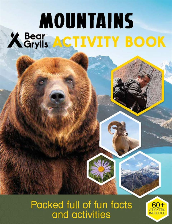 [object Object] «Bear Grylls Sticker Activity: Mountains», автор Беар Гриллс - фото №1