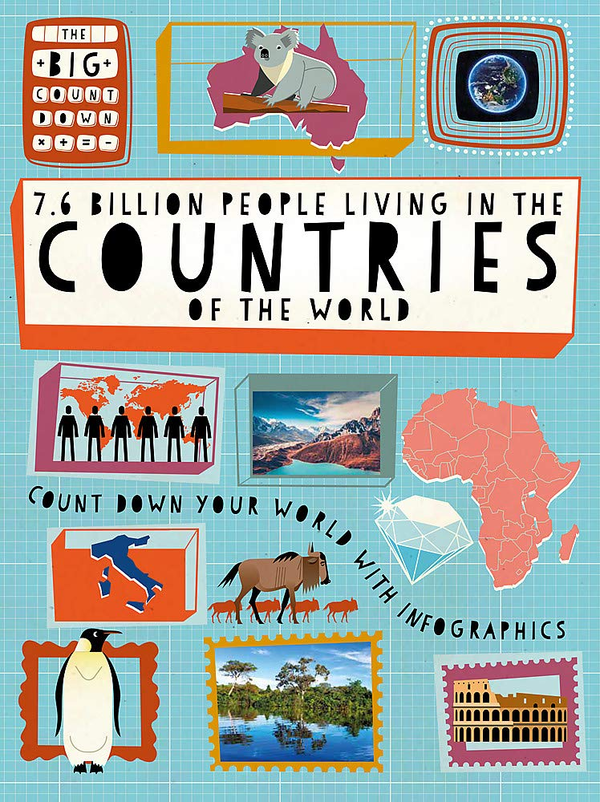 Паперова книга «The Big Countdown: 7.6 Billion People Living in the Countries of the World», автор Бен Хаббард - фото №1