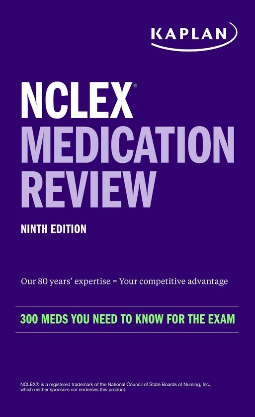 Бумажная книга «NCLEX Medication Review. 300+ Meds You Need to Know for the Exam» - фото №1