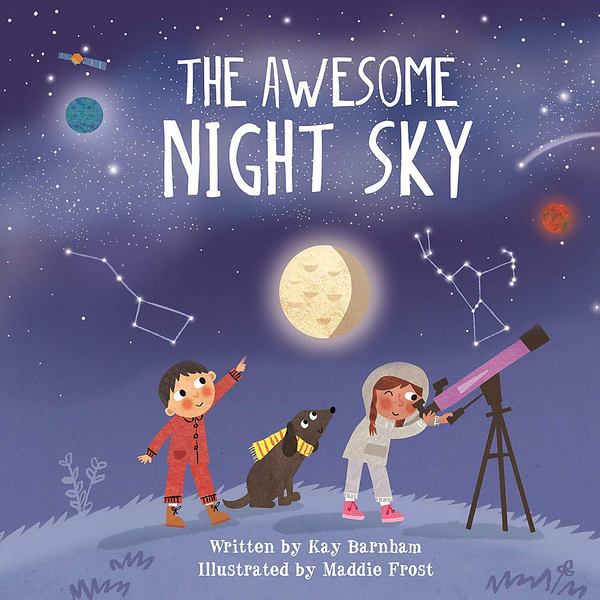 Бумажная книга «Look and Wonder. The Awesome Night Sky», автор Кей Барнем - фото №1