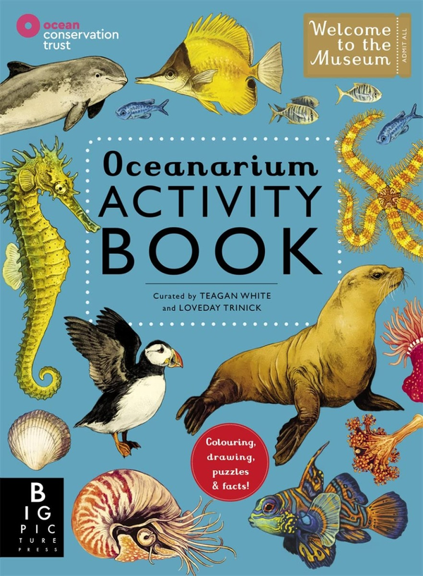 [object Object] «Oceanarium Activity Book», автор Лавдэй Триник - фото №1