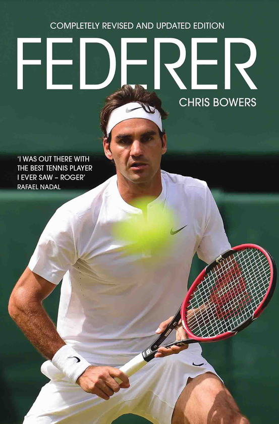 Паперова книга «Federer», автор Крис Бауэрс - фото №1