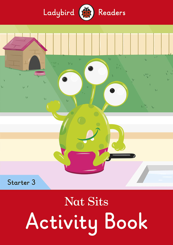 Паперова книга «Nat Sits Activity Book - Ladybird Readers Starter Level 3» - фото №1