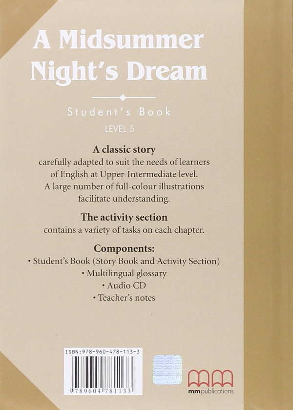 [object Object] «A Midsummer Night's Dream: Student's Book (+ CD-ROM)», авторов Уильям Шекспир, Эстер Войджицки - фото №2 - миниатюра