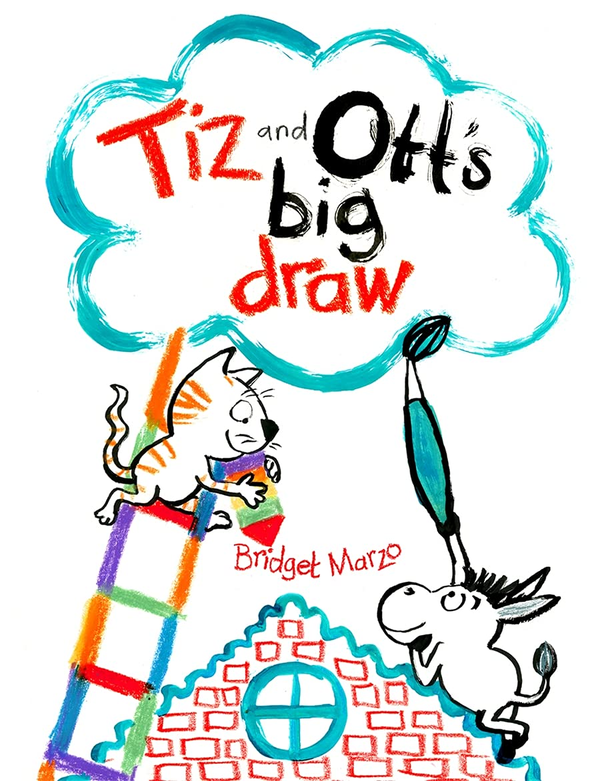 Паперова книга «Tiz and Ott's Big Draw», автор Бріджит Марцо - фото №1