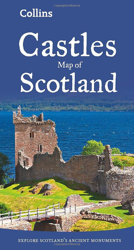 Бумажная книга «Castles Map of Scotland» - фото №1