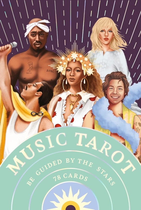 Паперова книга «Music Tarot. Be Guided by the Stars», автор Даяна МакМахон Колліс - фото №1