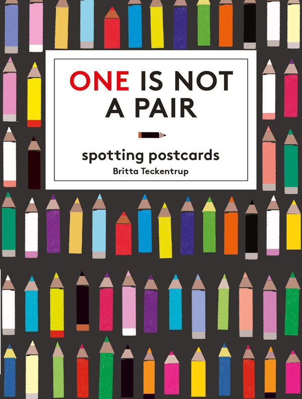 Бумажная книга «One is Not a Pair. Spotting Postcards», автор Бритта Текентрап - фото №1