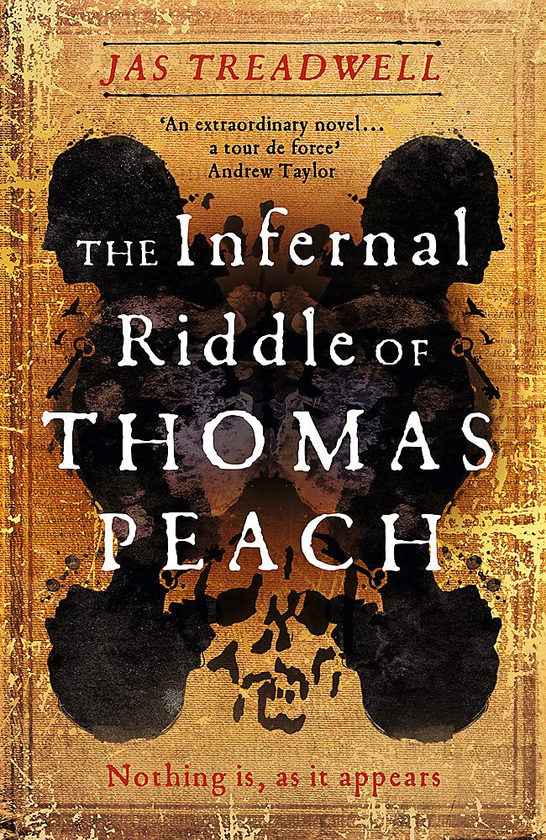 Паперова книга «The Infernal Riddle of Thomas Peach», автор Яс Тредвелл - фото №1