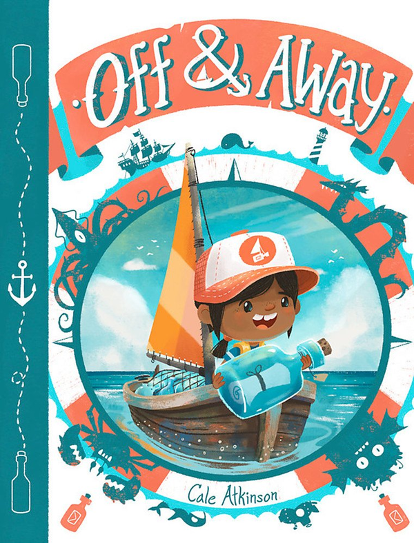 Бумажная книга «Off & Away», автор Кейл Аткинсон - фото №1