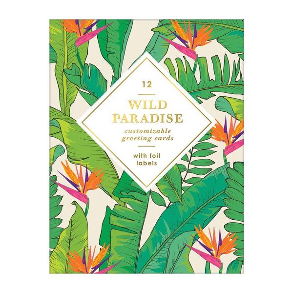 Бумажная книга «Wild Paradise DIY Greeting Card Folio» - фото №1