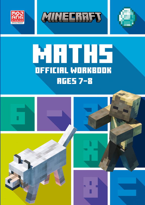 [object Object] «Minecraft Maths Ages 7-8: Official Workbook» - фото №1