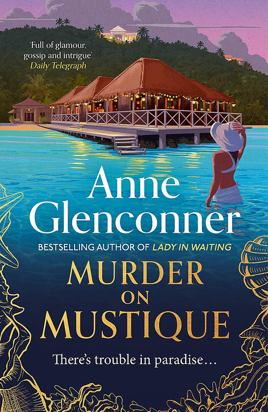 Паперова книга «Murder On Mustique», автор Енн Гленконнер - фото №1