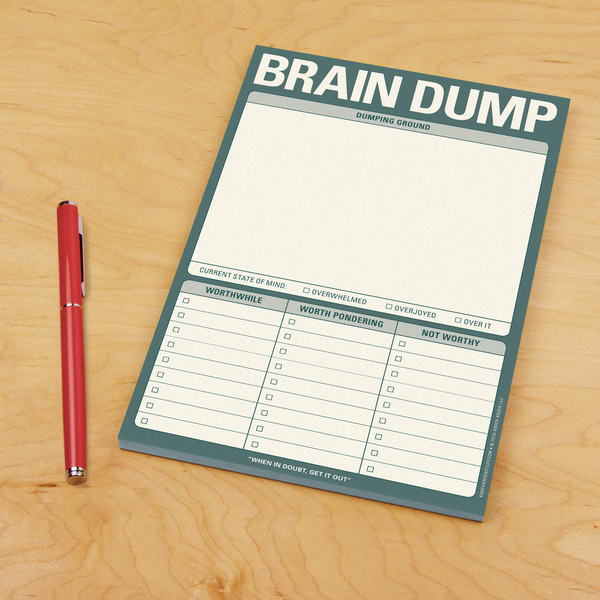 Паперова книга «Brain Dump Pad» - фото №1