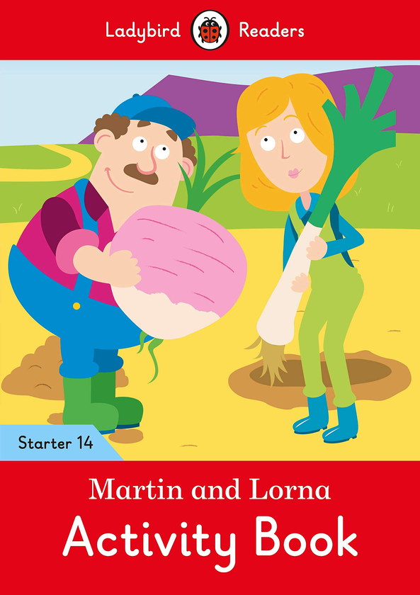 Паперова книга «Martin and Lorna Activity Book - Ladybird Readers Starter Level 14» - фото №1