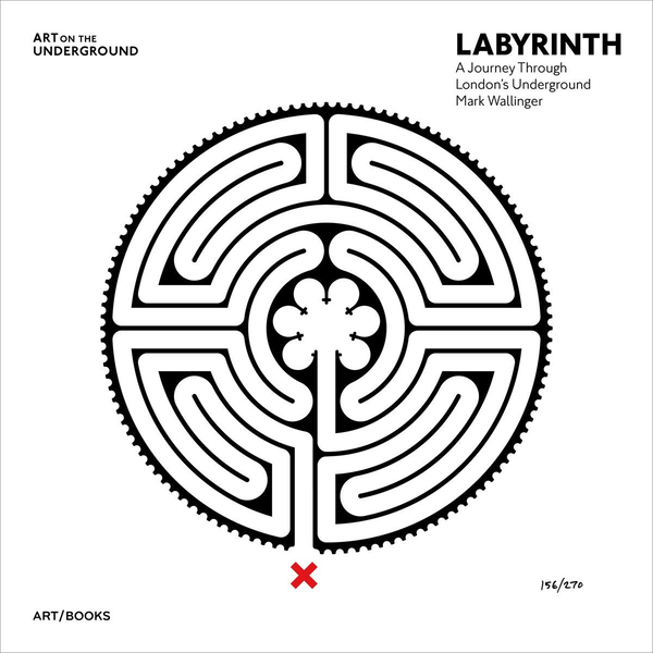 Паперова книга «Labyrinth. A Journey Through Londons Underground », автор Марк Валлінджер - фото №1