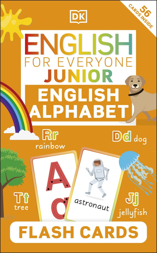 Паперова книга «English for Everyone Junior. English Alphabet Flash Cards» - фото №1