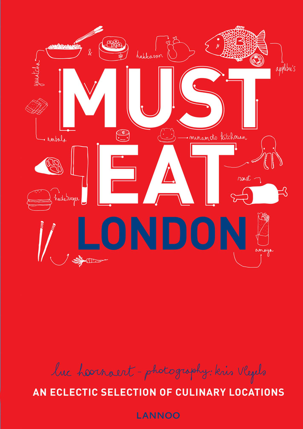 Паперова книга «Must Eat London», авторів Люк Хорнарт, Кріс Влегельс - фото №1