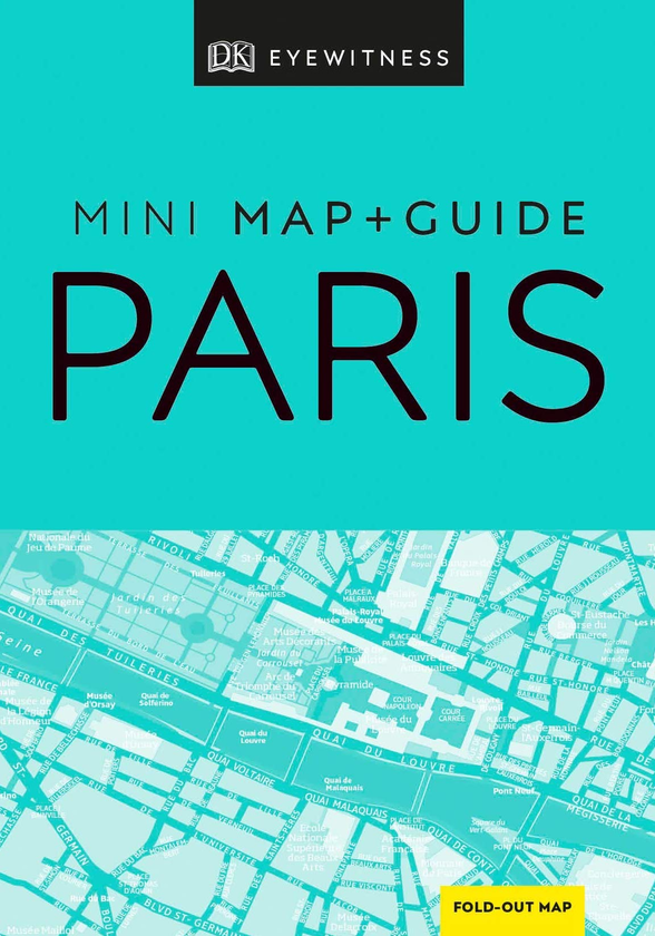 Паперова книга «Paris Mini Map and Guide» - фото №1
