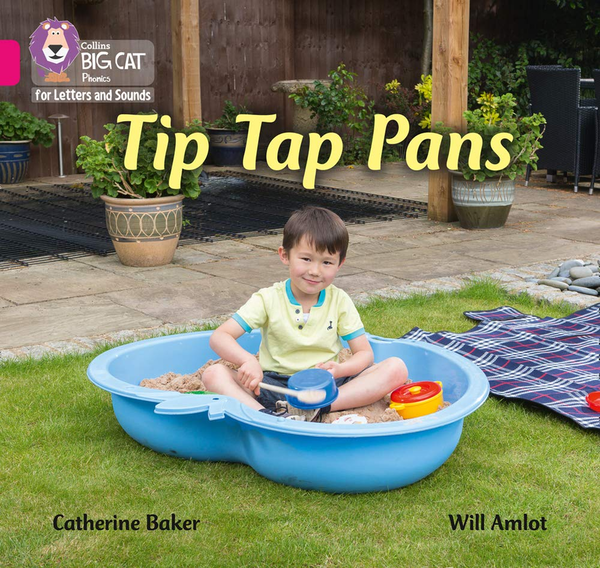 Бумажная книга «Tip Tap Pans: Band 01a/Pink a» - фото №1