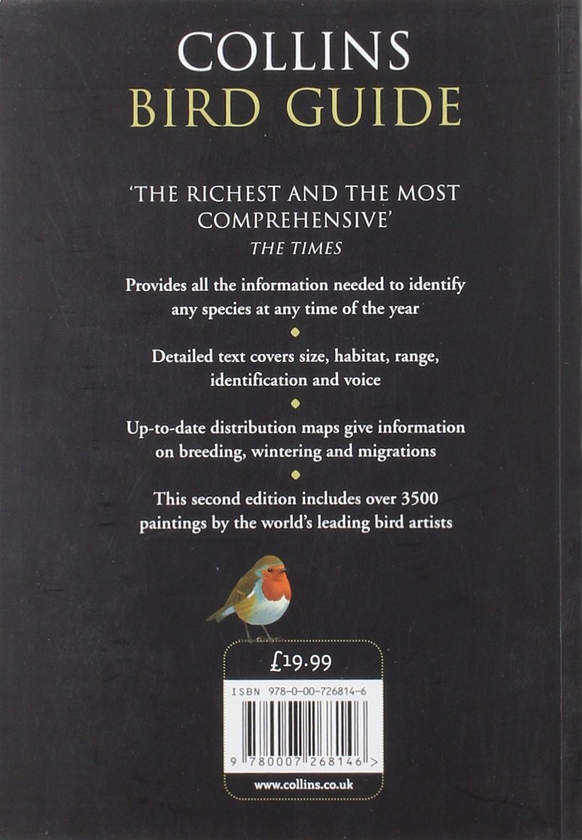 Бумажная книга «Collins Bird Guide. The Most Complete Guide to the Birds of Britain and Europe», авторов Киллиан Малларни, Дэн Зеттерстрём, Ларс Свенссон - фото №1