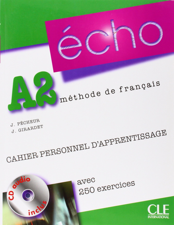 Бумажная книга «Echo (Nouvelle Version). Cahier Personnel D'Apprentissage», автор Джеки Жирарде - фото №1