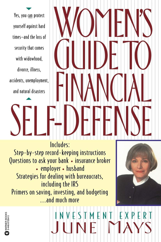 Паперова книга «Women's Guide to Financial Self-Defense», автор Джун Мейс - фото №1