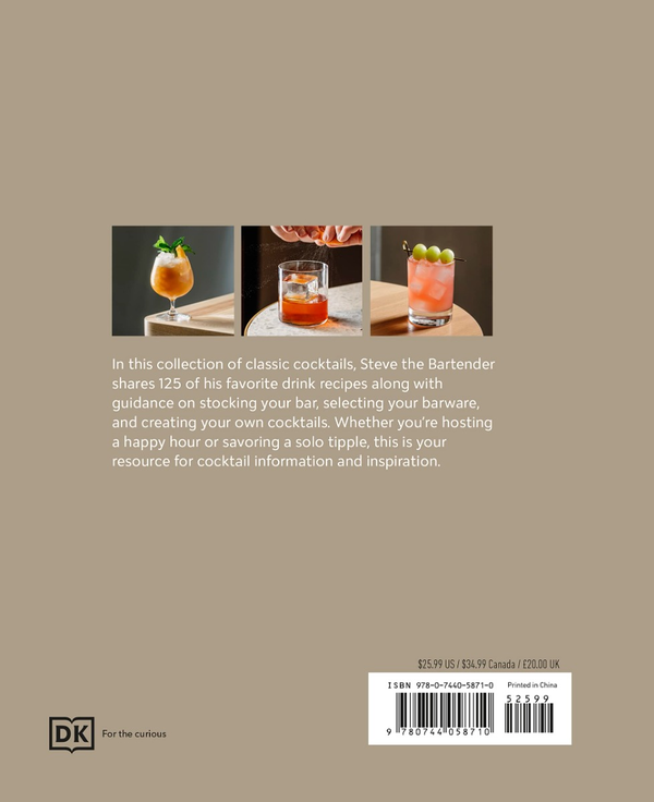 Паперова книга «Steve the Bartender's Cocktail Guide», автор Стівен Ренфельдт - фото №1
