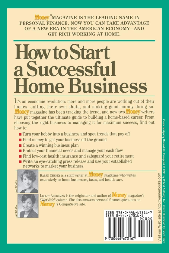 [object Object] «How to Start a Successful Home Business», авторів Карен Чейні, Леслі Олдерман - фото №2 - мініатюра