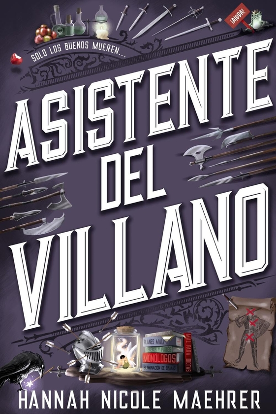 Паперова книга «Asistente del villano», автор Ханна Ніколь Мерер - фото №1