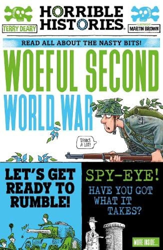 Бумажная книга «Woeful Second World War», автор Терри Дири - фото №1