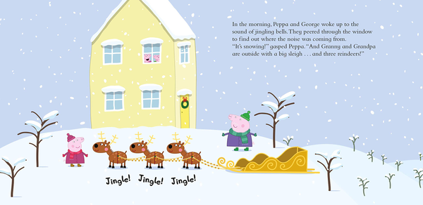 Бумажная книга «Peppa Pig. Peppa's Frosty Fairy Tale» - фото №1