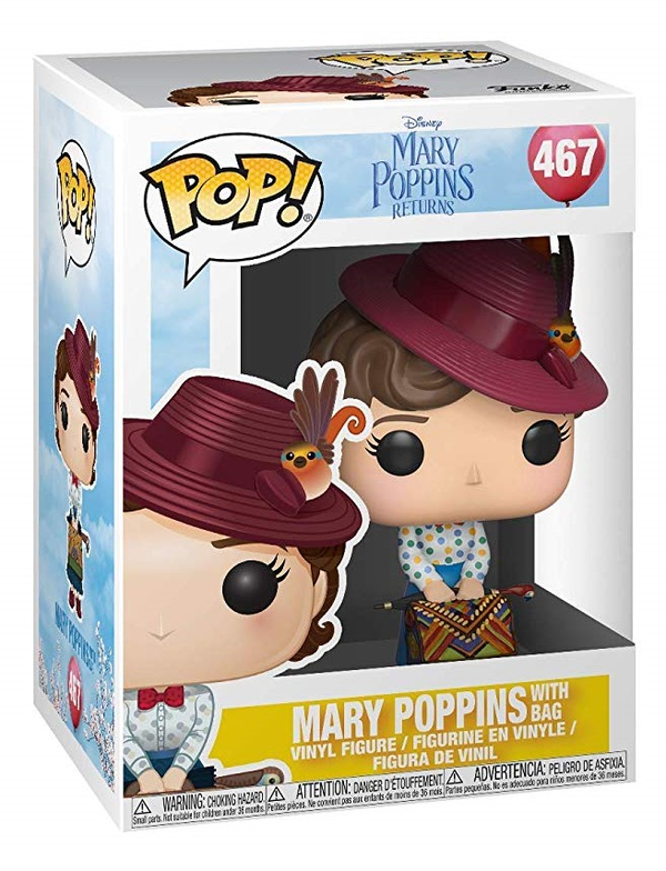  «Коллекционная фигурка Funko Pop! Pop movies Мэри Поппинс с сумочкой (FK33907)», бренда Funko Pop - фото №1