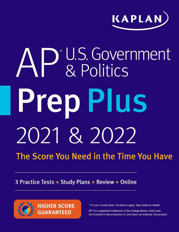 Паперова книга «AP U.S. Government & Politics Prep Plus 2021 & 2022» - фото №1