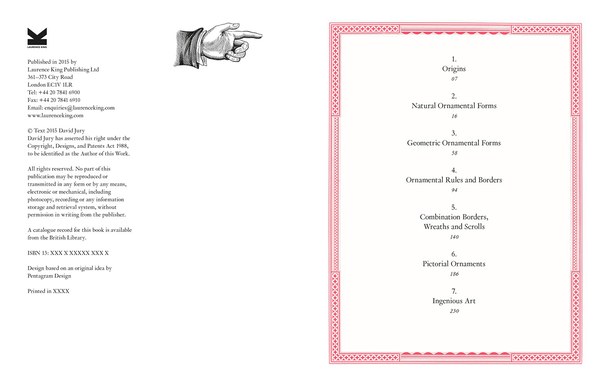 Бумажная книга «The Little Book of Typographic Ornament», автор Дэвид Юри - фото №1