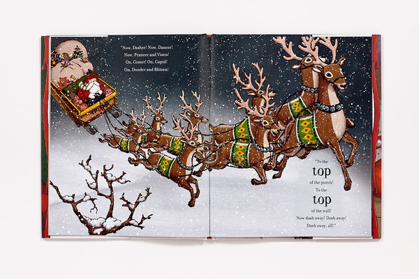 Бумажная книга «'Twas the Night Before Christmas», автор Клемент Мур - фото №1