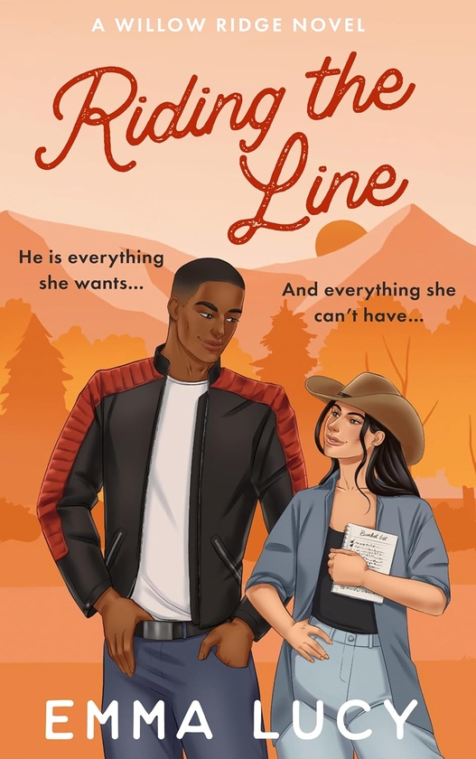 Паперова книга «Riding the Line», автор Емма Люсі - фото №1